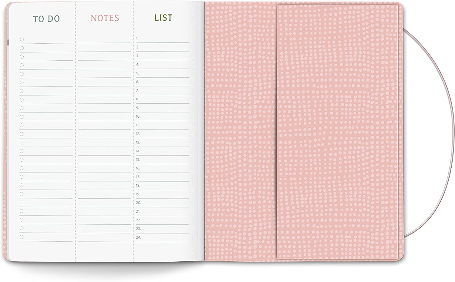 Orange Circle Studio Just Right 2022-2023 Monthly Planner - 17-Month Organizer with Full-Color Monthly Views, Storage Pocket & Elastic Closure - Lemon Tree - Image 5